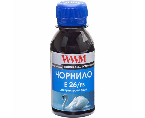 Купить Чернила WWM для Epson Expression Premium XP-600/XP-605/XP-700 100г Photo Black Водорастворимые (E26/PB-2) по лучшей цене