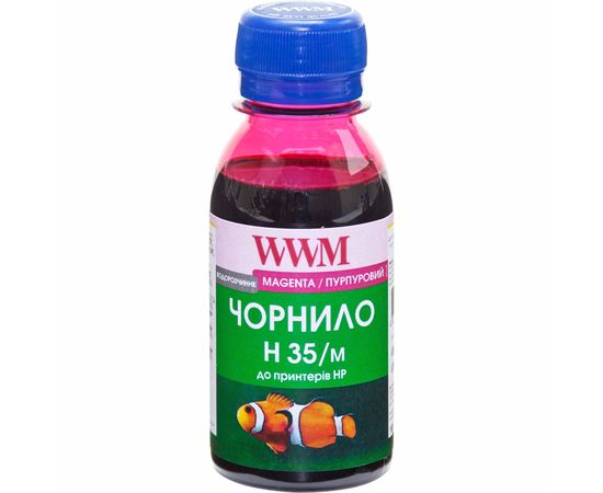 Купить Чернила WWM для HP №22/134/121 100г Magenta Водорастворимые (H35/M-2) для СНПЧ по лучшей цене