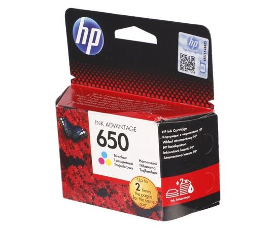 Купить Картридж HP для DJ Ink Advantage 2515 HP 650 Color (CZ102AE) по лучшей цене