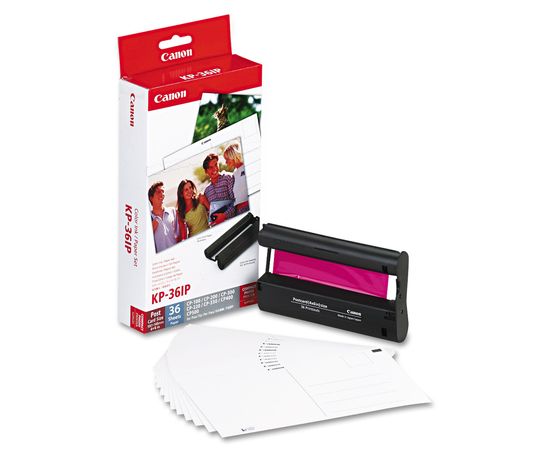 Купить Набор Canon для SELPHY CP790/CP800/CP910 Color,картридж+бумага 100мм х 148мм, 36л Color (7737A001) по лучшей цене