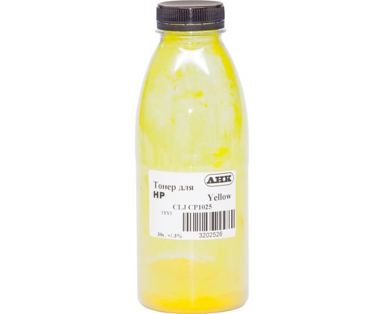 Купить Тонер АНК для HP CLJ CP1025 бутль 30г Yellow (3202526) TEXT по лучшей цене