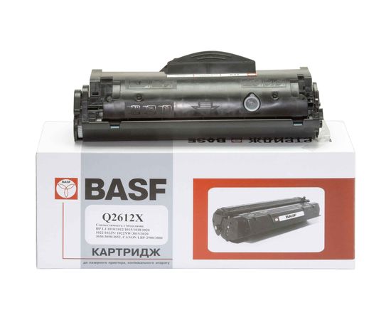 Купить Картридж тонерный BASF для HP LJ 1010/1020/1022 аналог Q2612X Black (BASF-KT-Q2612X) по лучшей цене