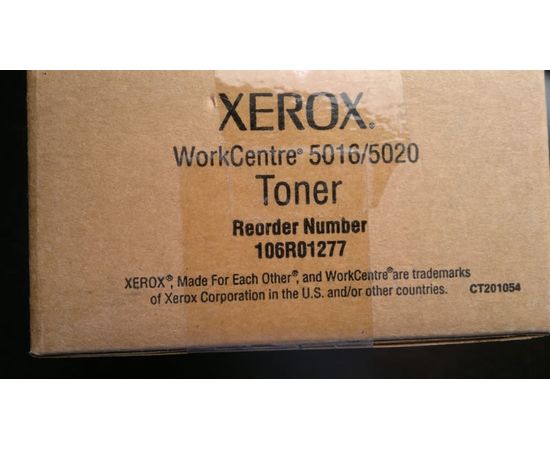 Купить Туба с тонером Xerox для WC 5016/5020 2x6300 копий Black (106R01277) комплект из 2шт по лучшей цене