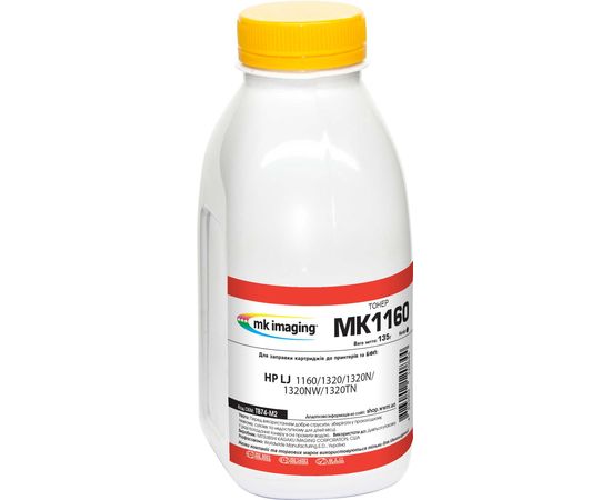 Купить Тонер Mitsubishi для HP LJ 1160/1320/2015 бутль 135г Black (TB74-M2) по лучшей цене