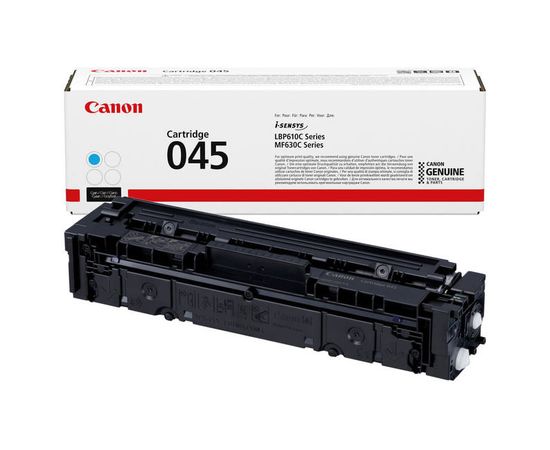 Купить Картридж тонерный Canon 045 для MF-610/630 1300 копий Cyan (1241C002) по лучшей цене