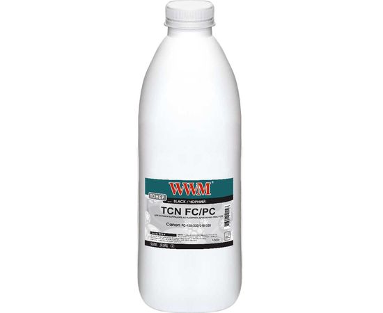 Купить Тонер WWM для Canon FC-128/230/310/330 бутль 1000г Black (TB78-4) по лучшей цене