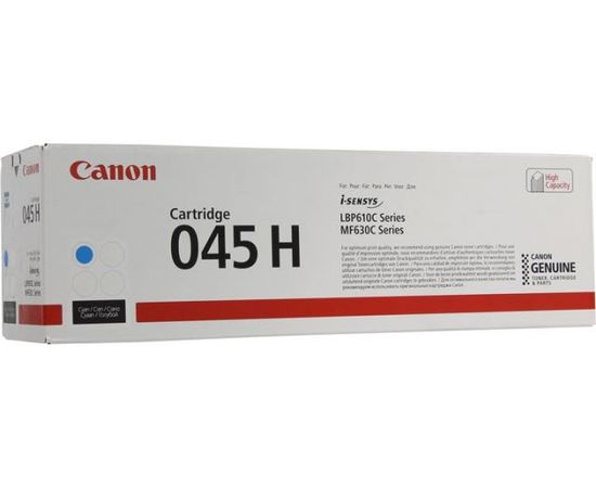 Купить Картридж тонерный Canon 045H для MF-610/630 2200 копий Cyan (1245C002) по лучшей цене