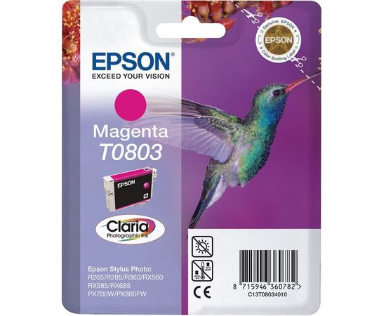 Купить Картридж Epson для Stylus Photo P50/PX660/PX720WD Magenta (C13T08034011) по лучшей цене