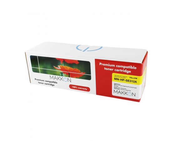 Купить картридж HP CLJP СE312A (126A) (SE312A)/Canon 729 Makkon 1k yellow по лучшей цене