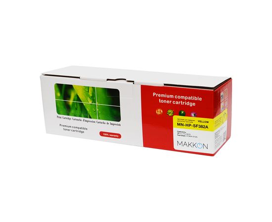 Купить картридж HP CLJP CF382A (312A) (SF382A) Makkon 2.7k yellow по лучшей цене