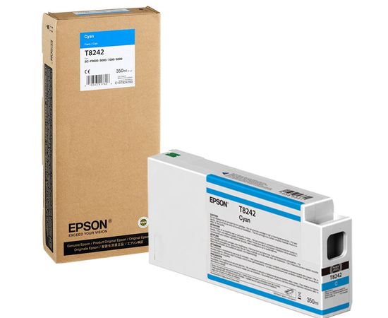 Купить Картридж Epson для SureColor SC-P6000/7000/8000 Cyan (C13T824200) 350мл по лучшей цене