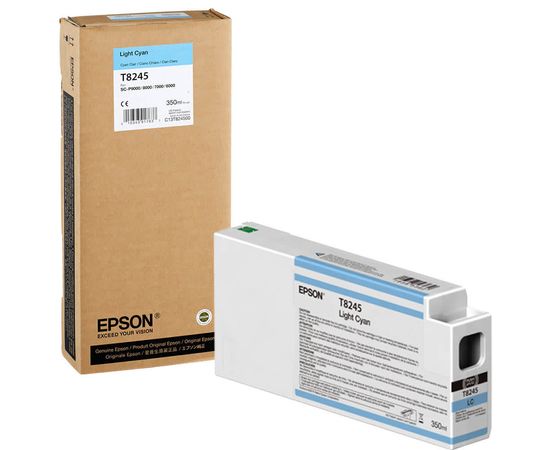 Купить Картридж Epson для SureColor SC-P6000/7000/8000 Light Cyan (C13T824500) 350мл по лучшей цене