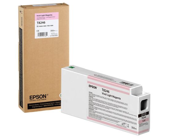 Купить Картридж Epson для SureColor SC-P6000/7000/8000 Vivid Light Magenta (C13T824600) 350мл по лучшей цене
