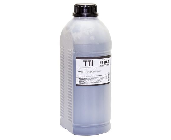 Купить Тонер TTI для HP LJ 1160/1320/2015 бутль 1000г Black (NB-011) по лучшей цене