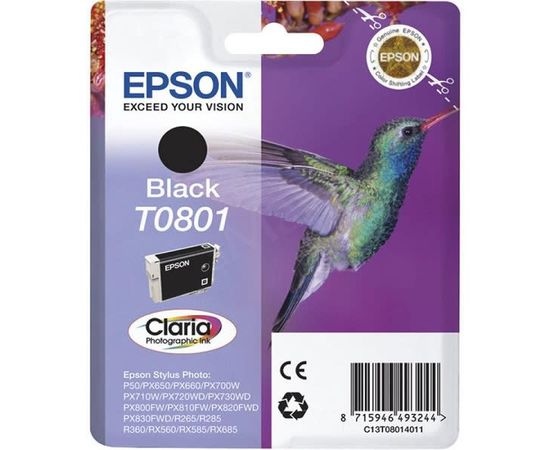 Купить Картридж Epson для Stylus Photo P50/PX660/PX720WD Black (C13T08014011) по лучшей цене