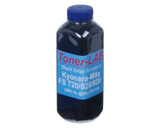 Купить Тонер TonerLab для Kyocera Mita FS-720/820/920/1016 бутль 300г Black (310140) по лучшей цене