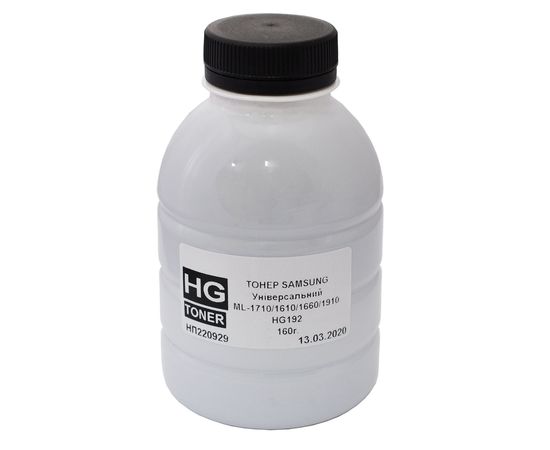 Купить Тонер Samsung универсальный флакон, 160 г HG toner (TSM-HG192-160) по лучшей цене