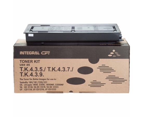 Купить Тонер-картридж Integral Kyocera TK-435 chip, Black, 800г (12100040C) по лучшей цене