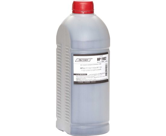 Купить Тонер IPM для HP LJ P1102/M1132/M1212 бутль 1000г Black (TB119-01-2) по лучшей цене