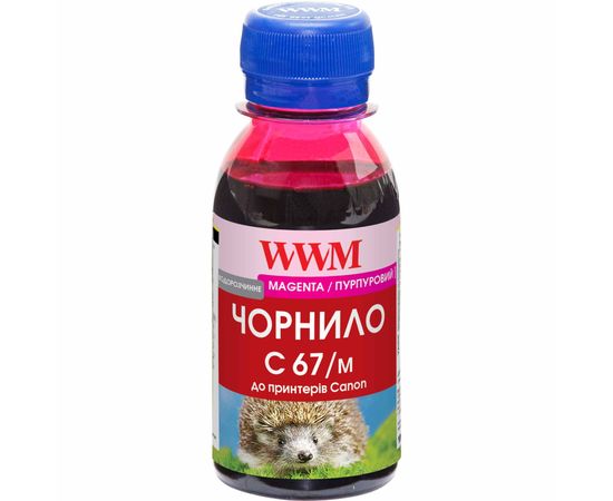 Купить Чернила WWM для Canon PFI-107M 100г Magenta Водорастворимые (C67/M-2) по лучшей цене