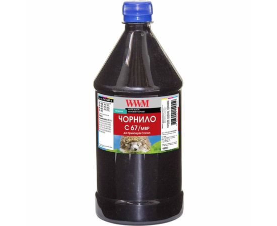 Купить Чернила WWM для Canon PFI-107MBk 1000г Matte Black Пигментные (C67/MBP-4) по лучшей цене