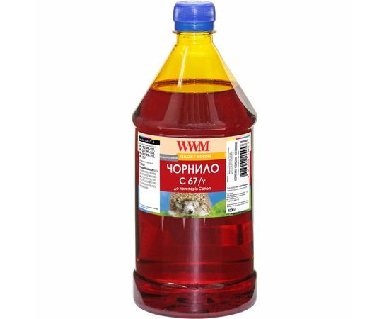 Купить Чернила WWM для Canon PFI-107Y 1000г Yellow Водорастворимые (C67/Y-4) по лучшей цене