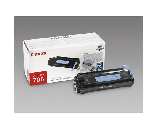 Купить Картридж тонерный Canon 706 для MF6530/6540/6550/6560PL/6580PL 5000 копий Black (0264B002) по лучшей цене