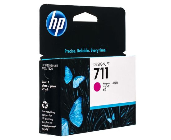Купить Картридж HP для DesignJet T120/T520 HP 711 Magenta (CZ131A) по лучшей цене