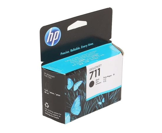 Купить Картридж HP для DesignJet T120/T520 HP 711 Black (CZ133A) по лучшей цене