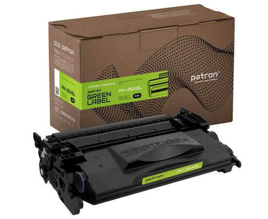 Купить Картридж совместимый HP 26X (CF226X) Green Label Patron (PN-26XGL) по лучшей цене