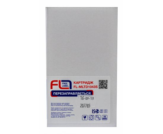 Купить Картридж совместимый Samsung MLT-D1043S (ML-1661) Free Label (FL-MLTD1043S) по лучшей цене