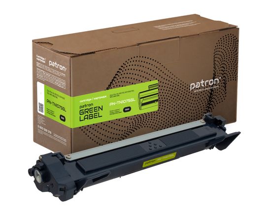 Купить Тонер-картридж совместимый Brother TN-1075 Green Label Patron (PN-TN1075GL) по лучшей цене