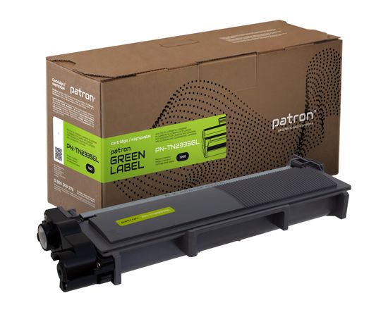 Купить Тонер-картридж совместимый Brother TN-2335 Green Label Patron (PN-TN2335GL) по лучшей цене