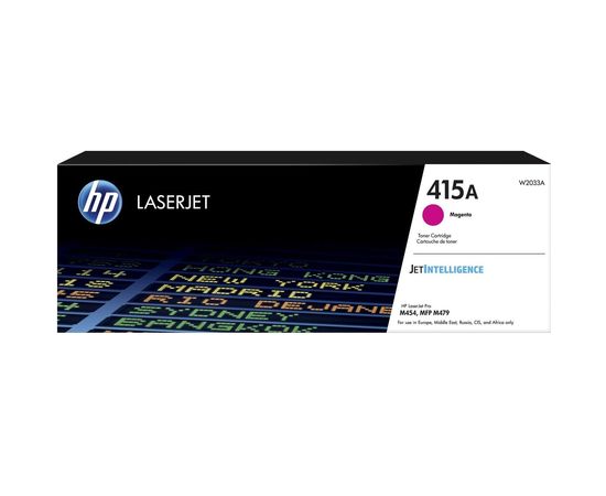 Купить Картридж тонерный HP 415A для CLJ Pro M454dn/479dw 2100 копий Magenta (W2033A) по лучшей цене