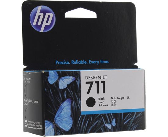 Купить Картридж HP для DesignJet T120/T520 HP 711 Black (CZ129A) по лучшей цене
