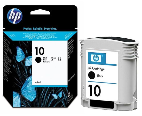 Купить Картридж HP для Business Inkjet 2000/2500 HP 10 Black (C4844A) по лучшей цене