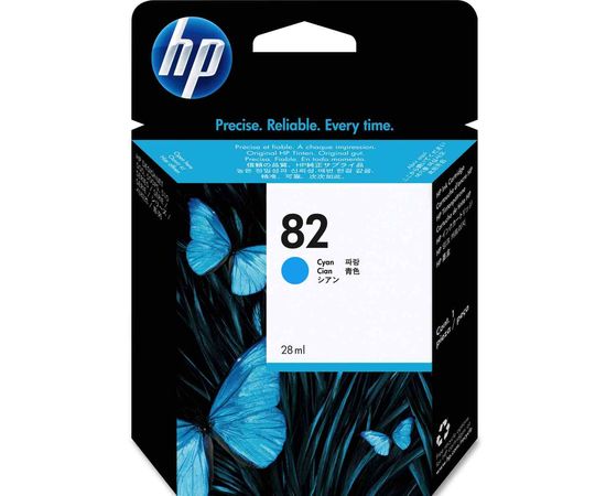 Купить Картридж HP для DesignJet 500/800 HP 82 Cyan (C4911A) по лучшей цене