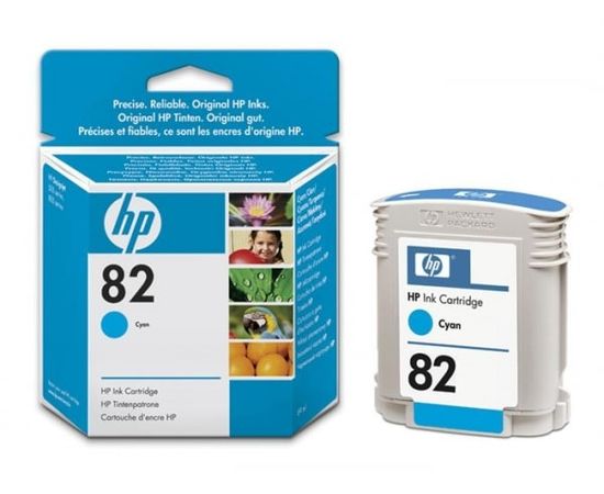 Купить Картридж HP для DesignJet 500/800 HP 82 Cyan (C4911A) по лучшей цене