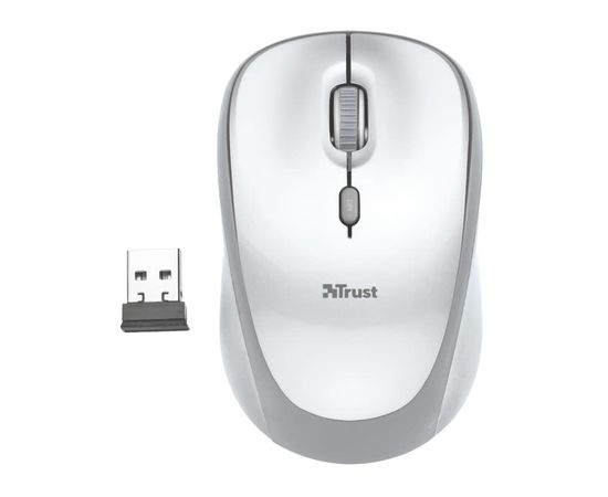 Купить Мышка Trust Yvi Wireless White (23386) по лучшей цене