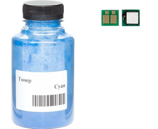 Купить Тонер+чип АНК для Canon MF641/643/645, LBP-621/623, 054H бутль 70г 2300 копий Cyan (3203747) по лучшей цене