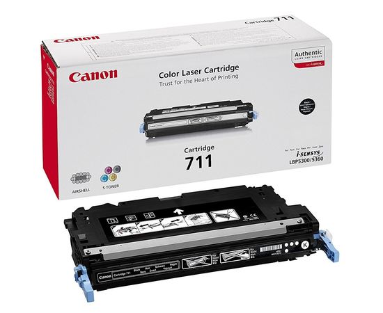 Купить Картридж тонерный Canon 711 для LBP-5300/MF8450 6000 копий Black (1660B002) по лучшей цене