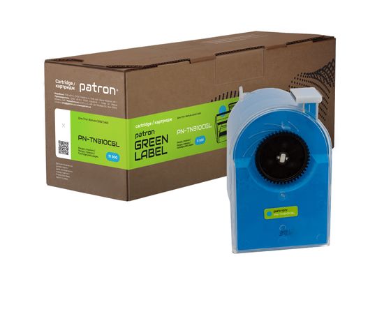 Купить Тонер-картридж совместимый Konica Minolta TN310C голубой Green Label Patron (PN-TN310CGL) по лучшей цене