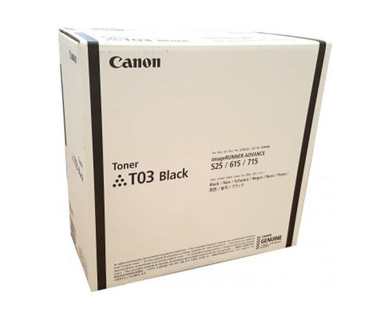 Купить Картридж тонерный Canon T03 для iRA525i 51500 копий Black (2725C001) по лучшей цене