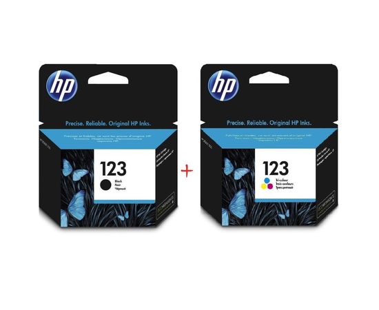 Купить Комплект струйных картриджей HP для Deskjet 2130 №123 Black/Color (Set123) по лучшей цене
