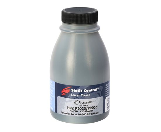 Купить тонер Odyssey HP LJ P2055 120г (2.3k) Static Control по лучшей цене