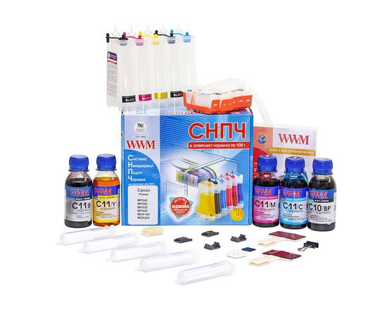 Купить Система непрерывной подачи чернил WWM для Canon Pixma MP540/MP550/MP630/MP640 (IS.0121ARC) с авточипами по лучшей цене