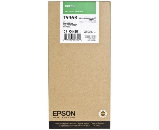 Купить Картридж Epson для Stylus Pro 7900/9900 Green (C13T596B00) по лучшей цене