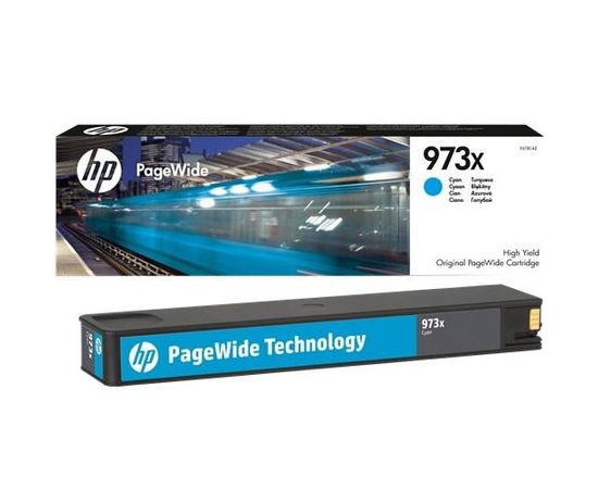 Купить Картридж HP для PageWide Pro 452/477 HP 973X Cyan (F6T81AE) по лучшей цене