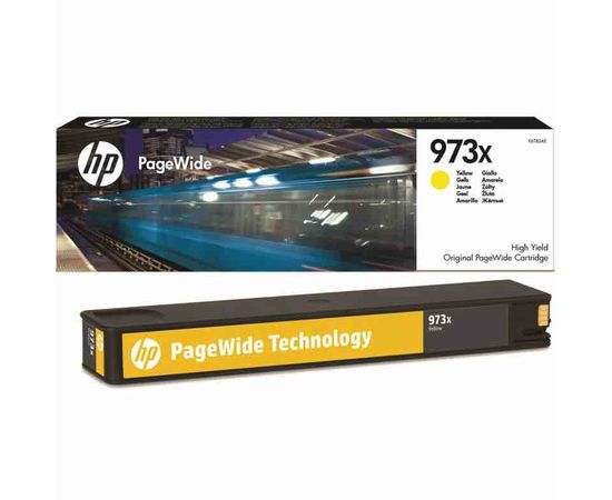 Купить Картридж HP для PageWide Pro 452/477 HP 973X Yellow (F6T83AE) по лучшей цене