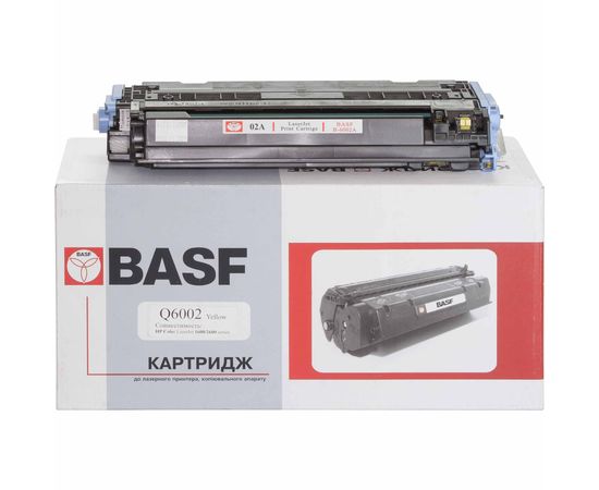 Купить Картридж тонерный BASF для HP CLJ 1600/2600/2605 аналог Q6002A Yellow (BASF-KT-Q6002A) по лучшей цене